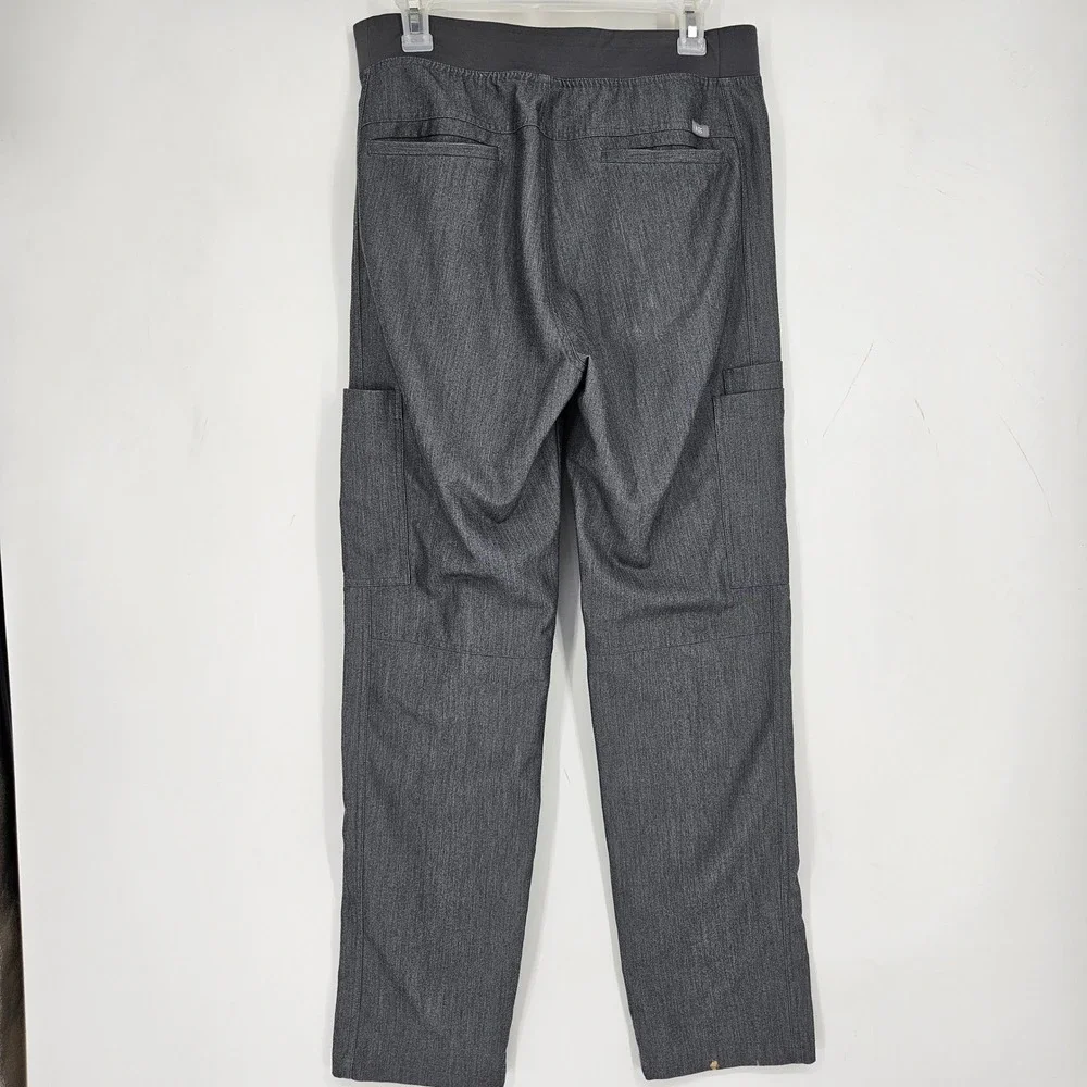 Figs Scrub Pants Mens Medium Nurses Healthcare Uniforms Graphite Gray Axim‎